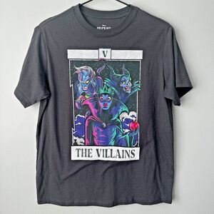 Women's Disney The Villains Short Sleeve Graphic T-Shirt - Black XS